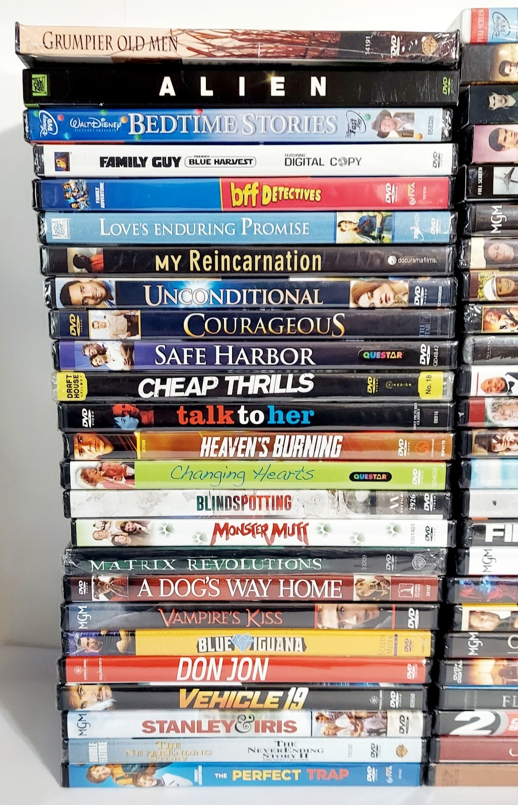 DVD Lot 50 Movies Action, Sci Fi, Comedy, Drama, Thriller. Lot 2