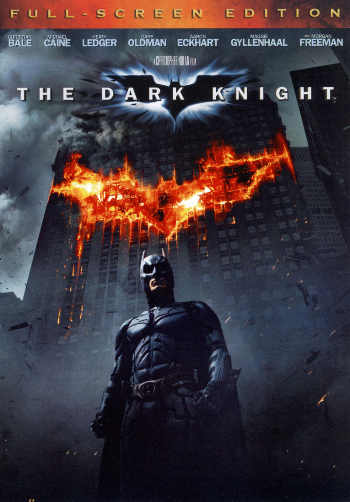 The Dark Knight (DVD, 2008, Full Screen) NEW