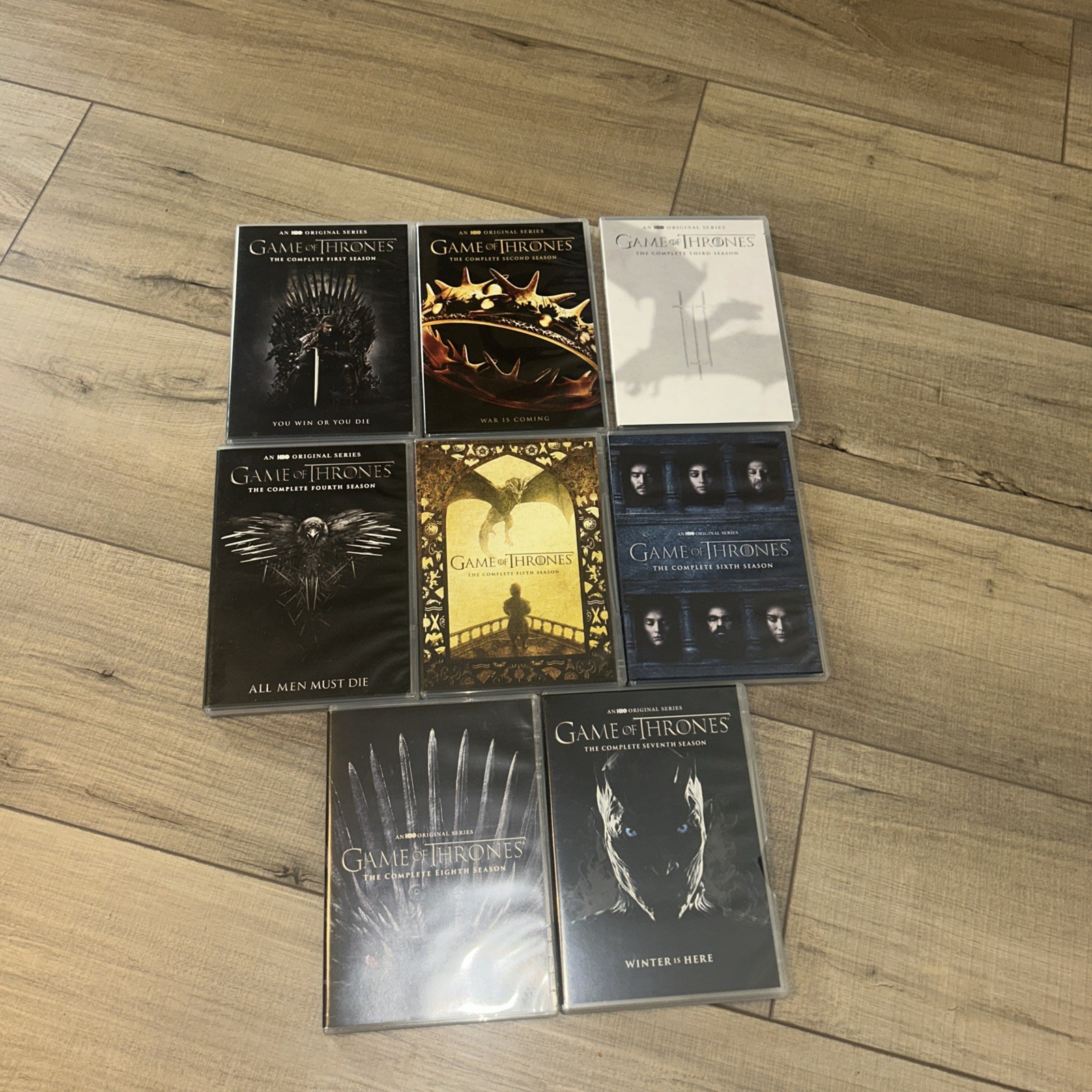 Game of Thrones DVD The Complete Series In Box Case Collectible Action Fantasy