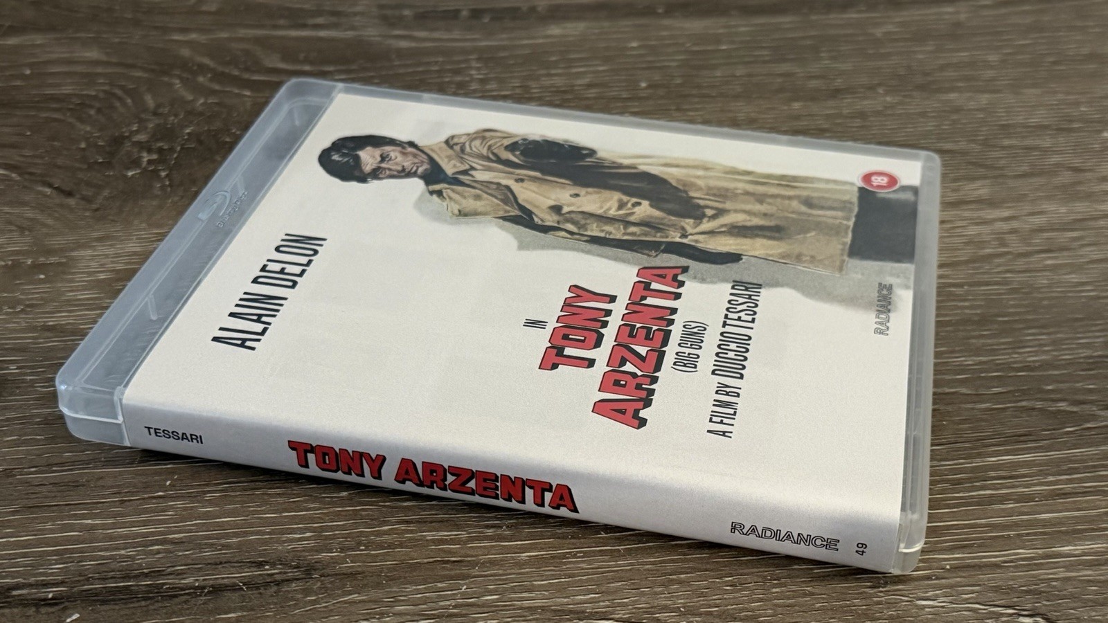 Tony Arzenta Big Guns No Way Out (1973) Region Free Blu-ray Radiance Alain Delon