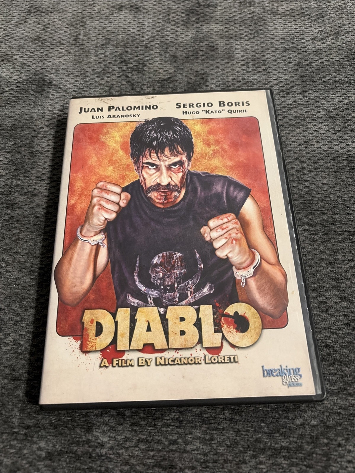Diablo (DVD, 2011) Spanish Cult Crime Action Breaking Glass Pictures Ex-rental