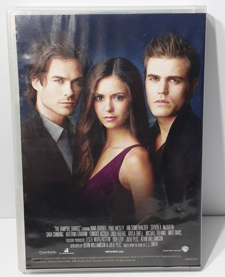 The Vampire Diaries: The Complete First Season (DVD, 2010, 5-Disc Set)