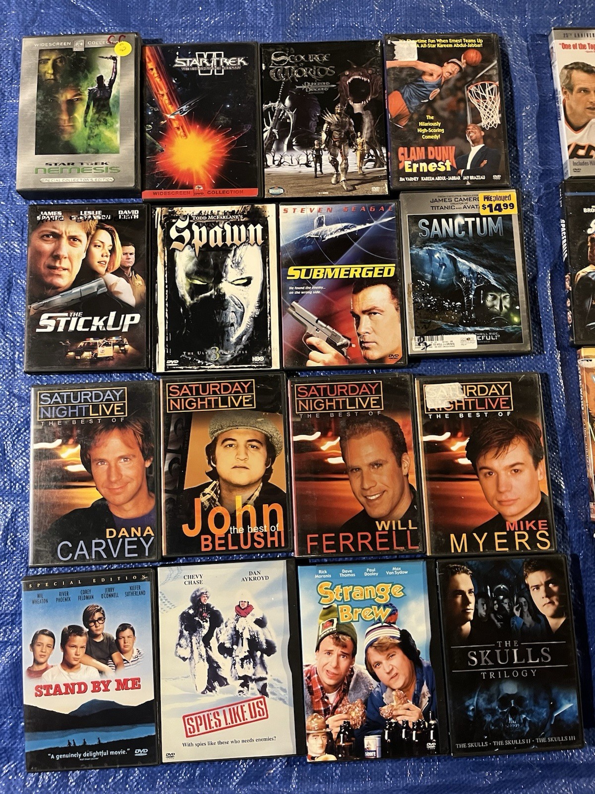 #11 80’s 90′ Action Comedy YOU PICK CHOOSE $5 Total Shipping Drop Down Menu Bar