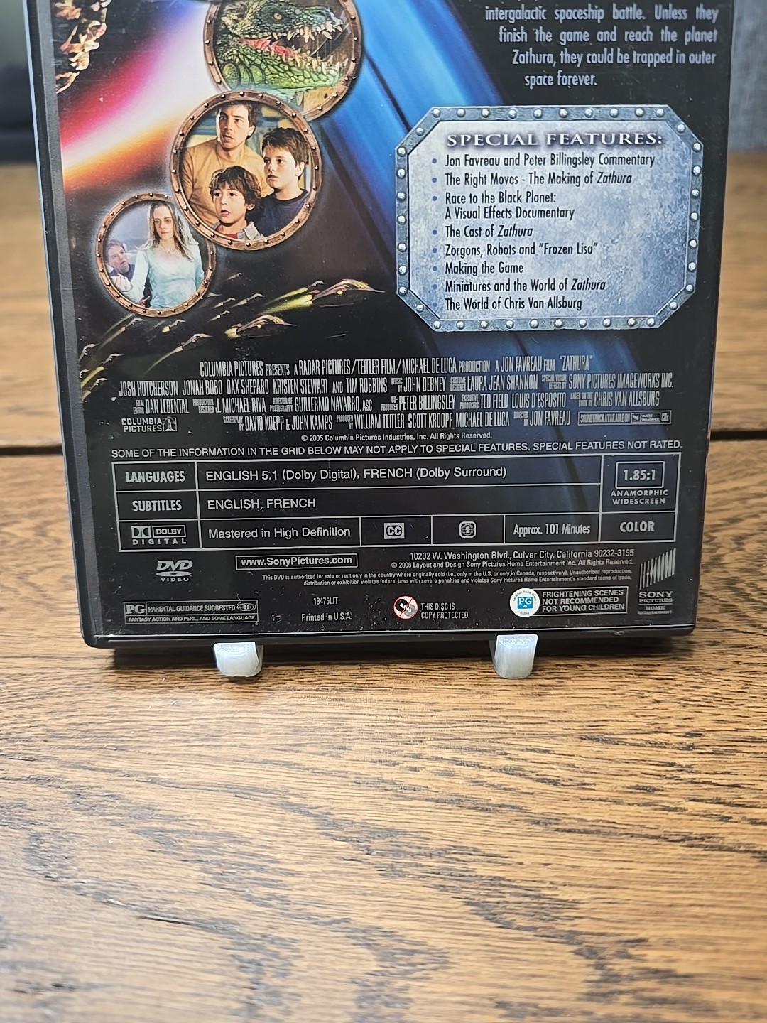 Zathura Special Edition DVD Movie Jon Favreau Tim Robbins Dax Shepard Kristen