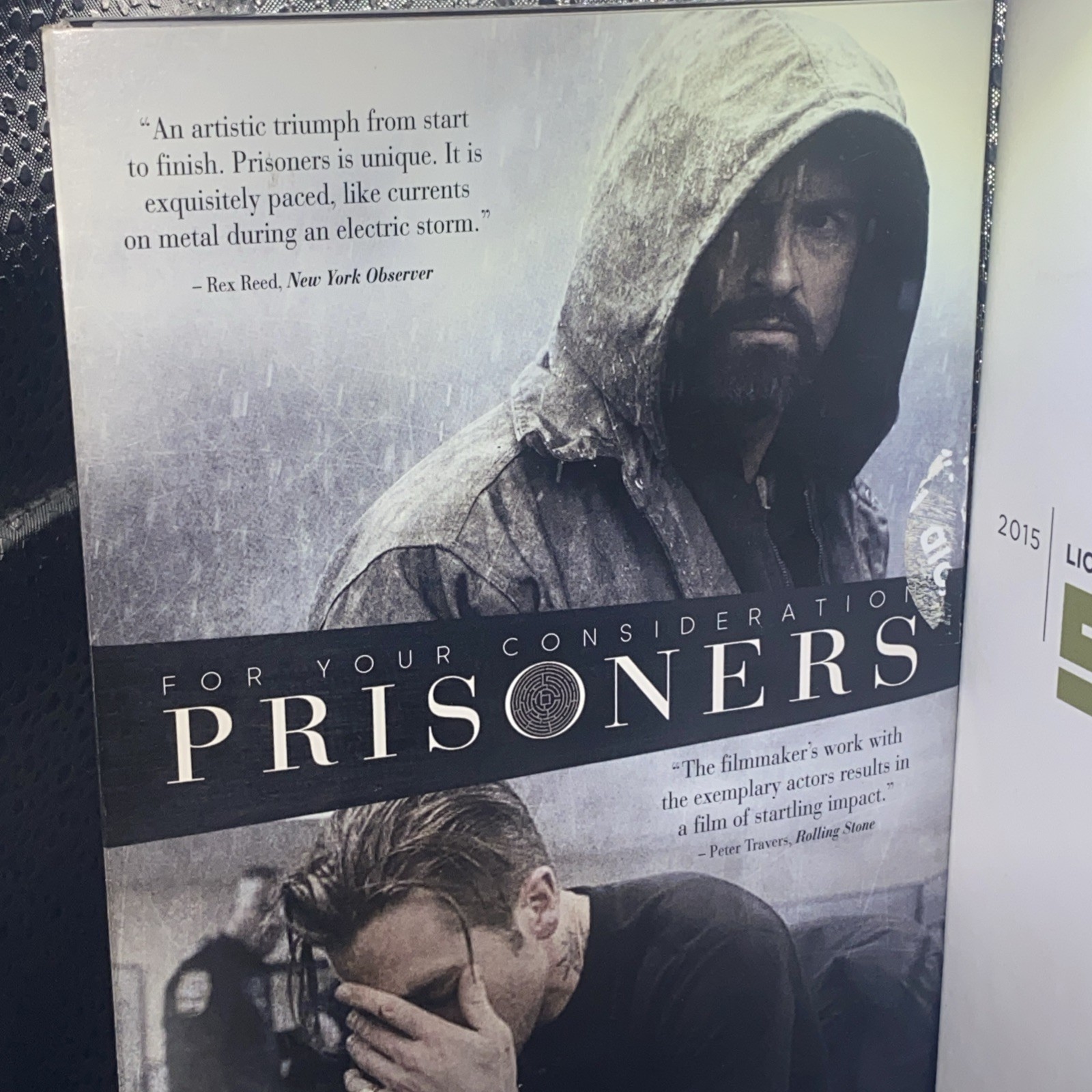 Sicario 2015 Prisoners 2013 DVD Denis Villeneuve Blunt Del Toro Brolin Jackman