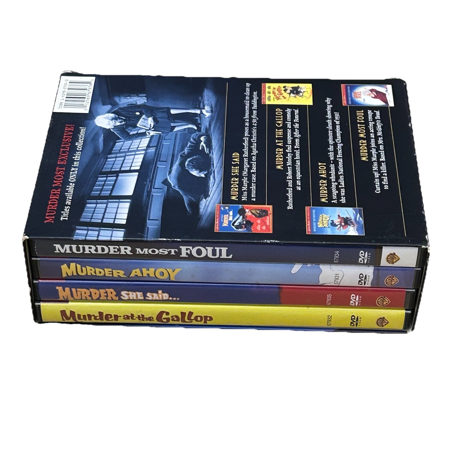 The Agatha Christie Miss Marple Movie Collection 4-Disc DVD Set 2006