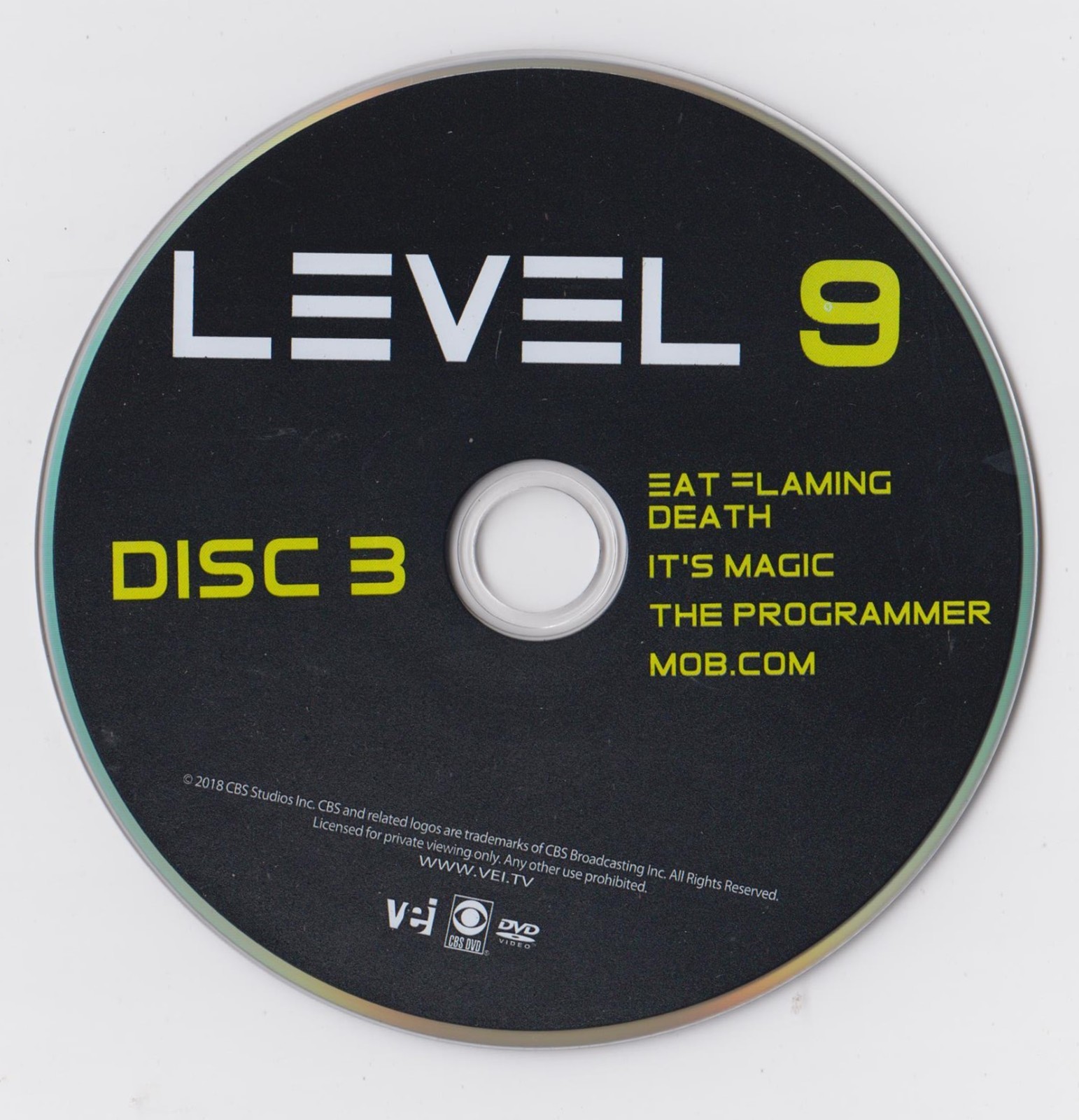 Level 9 Cyber Detectives Complete Action Science Fiction TV Series 3 DVD Set