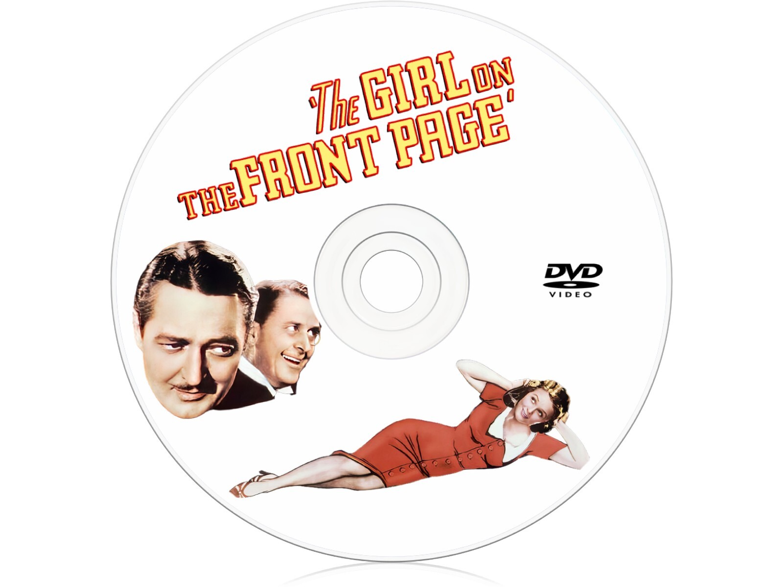 The Girl on the Front Page (1936) Comedy, Crime, Drama, Mystery, Romance DVD