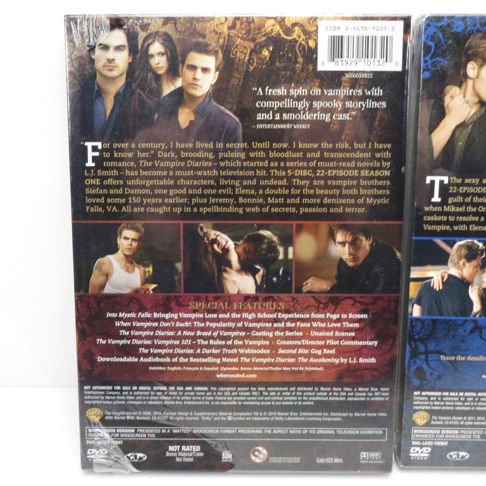 The Vampire Diaries: The Complete First & Third Season (DVD, 2009) SEALED