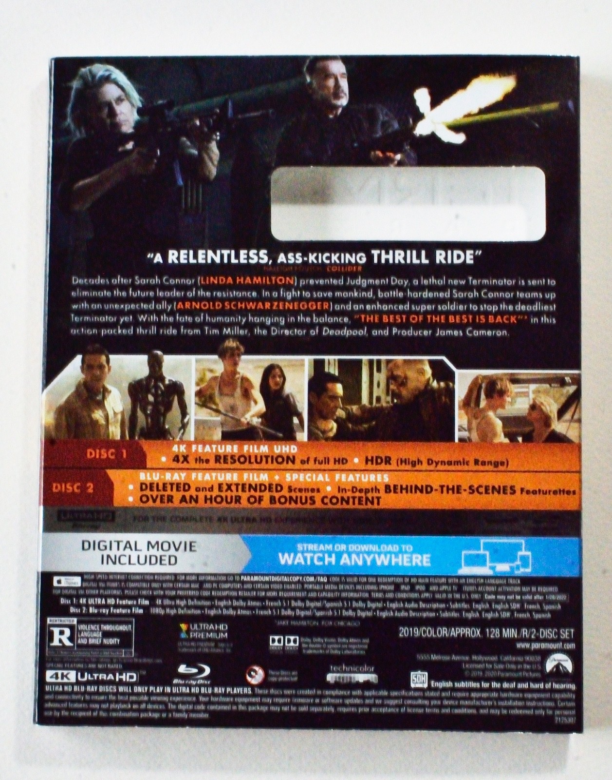 Terminator: Dark Fate (Ultra HD, 2019)