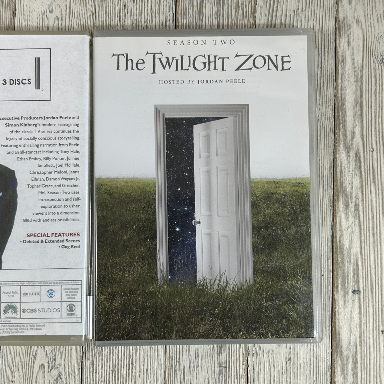 The Twilight Zone Season 2 DVD 2020 Jordan Peele Billy Porter Topher Grace
