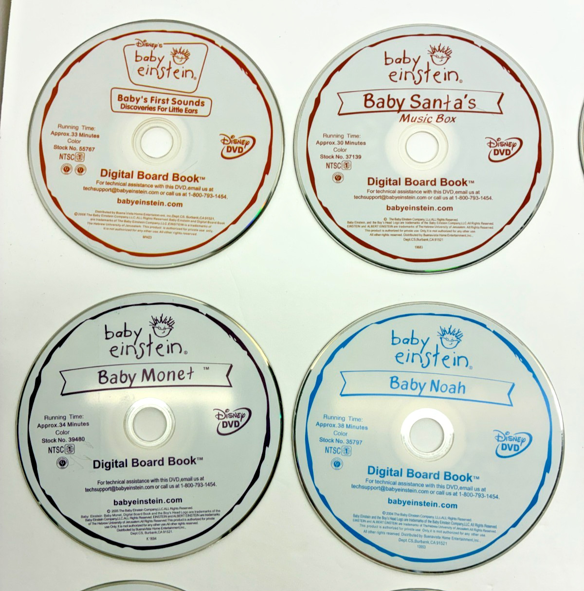 DVD: Baby Einstein LOT OF 25 Collection Educational Children’s *FREE SHIPPING*