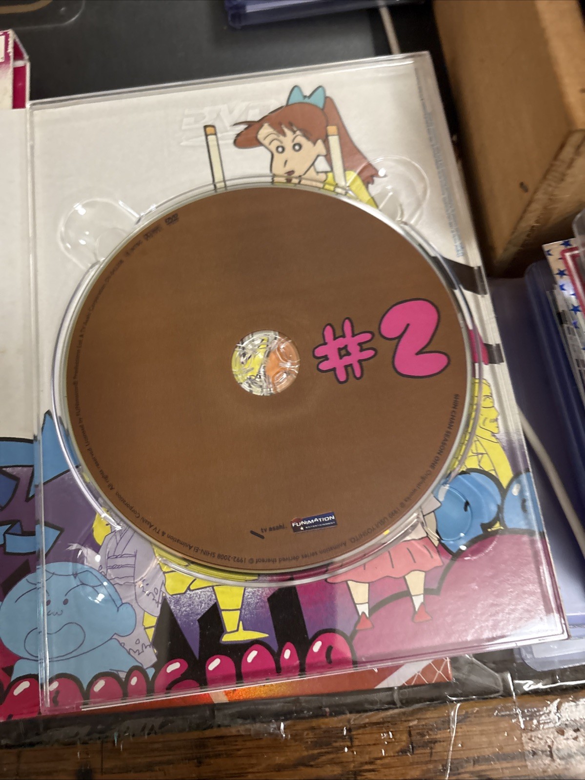 Shin Chan Season One Part 1 Funimation TV MA 2 Disc TV Asashi Fast Shipping