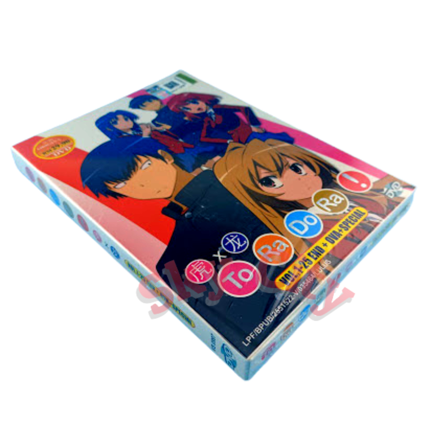 Anime DVD Toradora! Complete TV Series (1-25 End) +OVA +Special (English Dubbed)