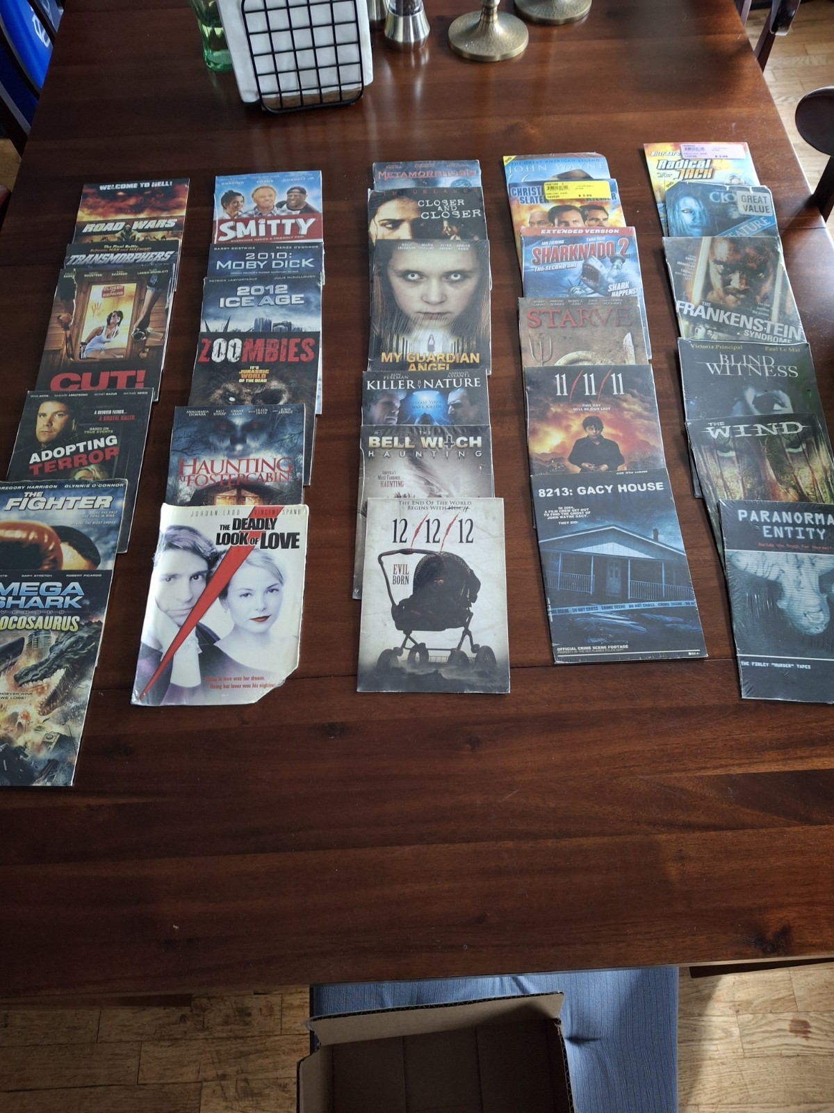 30 DVD Lot! Assorted NEW DVD Lot in cardboard slim case/eco packaging.Sealed L1