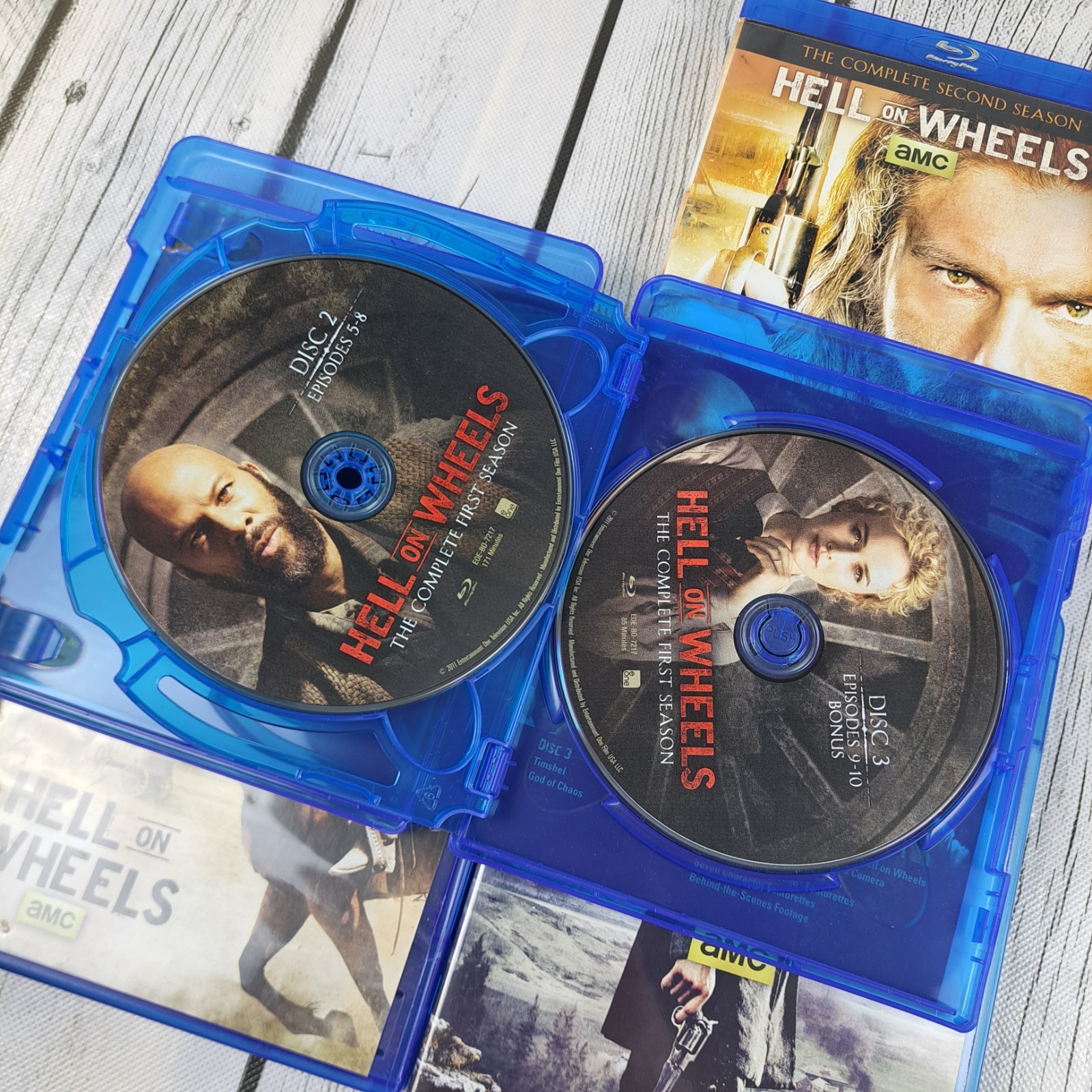 AMC Hell On Wheels Blu-Ray Seasons 1-4
