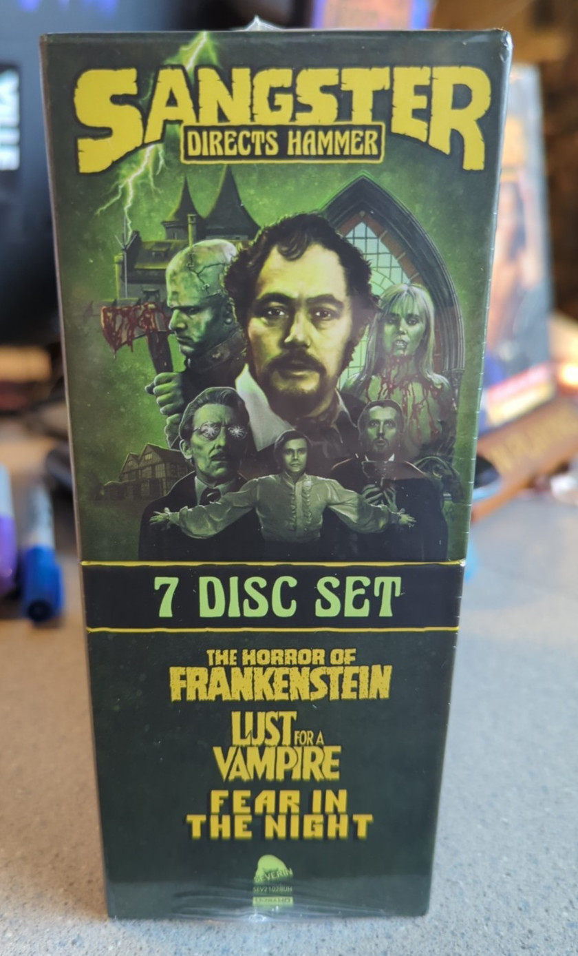 Sangster Directs Hammer 4K ULTRA HD + BLU-RAY Severin Films Limited Edition NEW