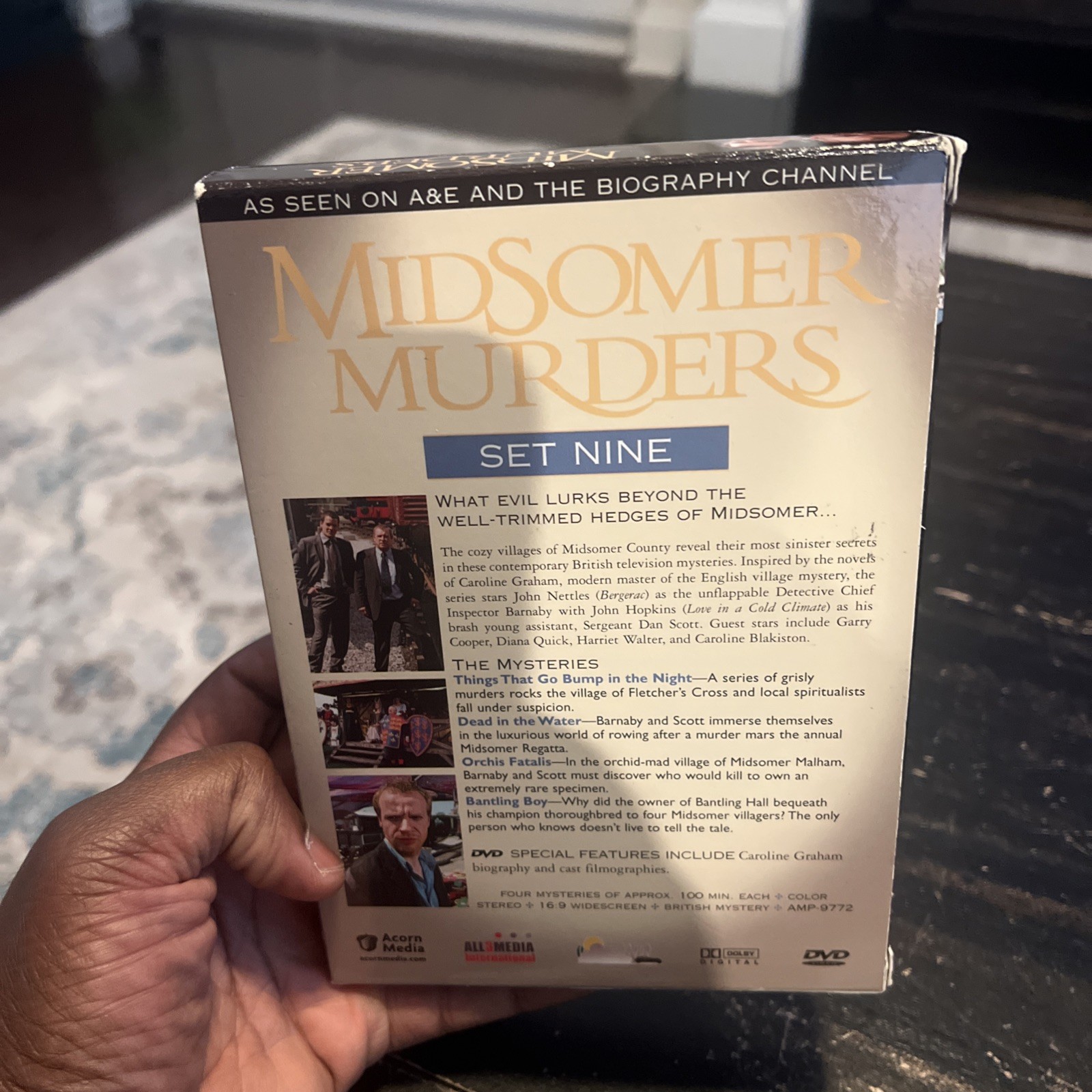 Midsomer Murders Set 9 Nine 4-Disc DVD Box Set Acorn Media
