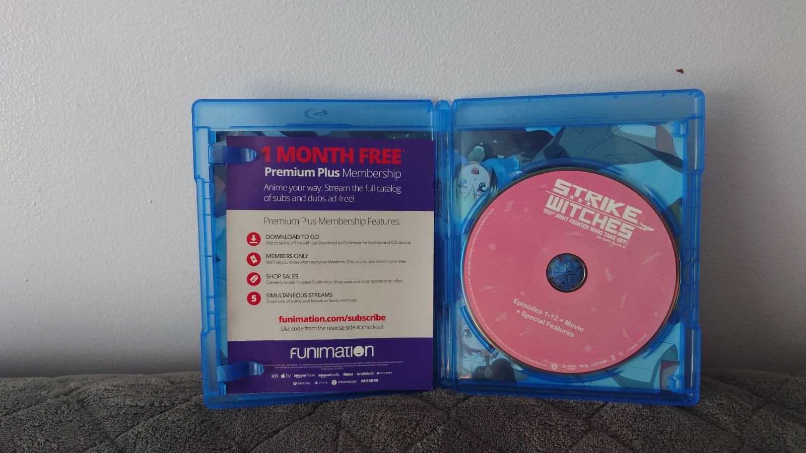 Strike Witches 501st Joint Fighter Wing Take Off Complete Series Blu-Ray