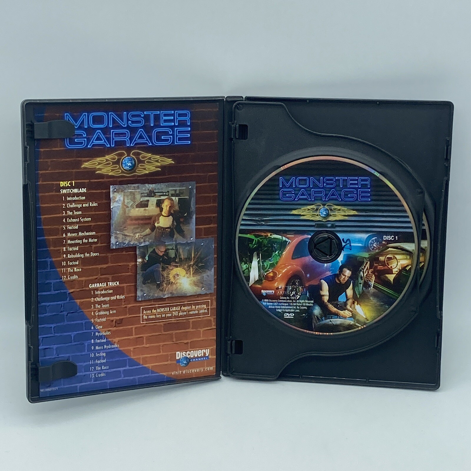 Monster Garage 2-DVD OOP 2002 Discovery Channel Automotive Transformation