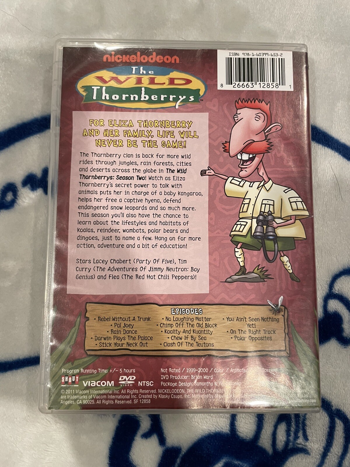 2011 Viacom Wild Thornberries DVD Season 1 & 2