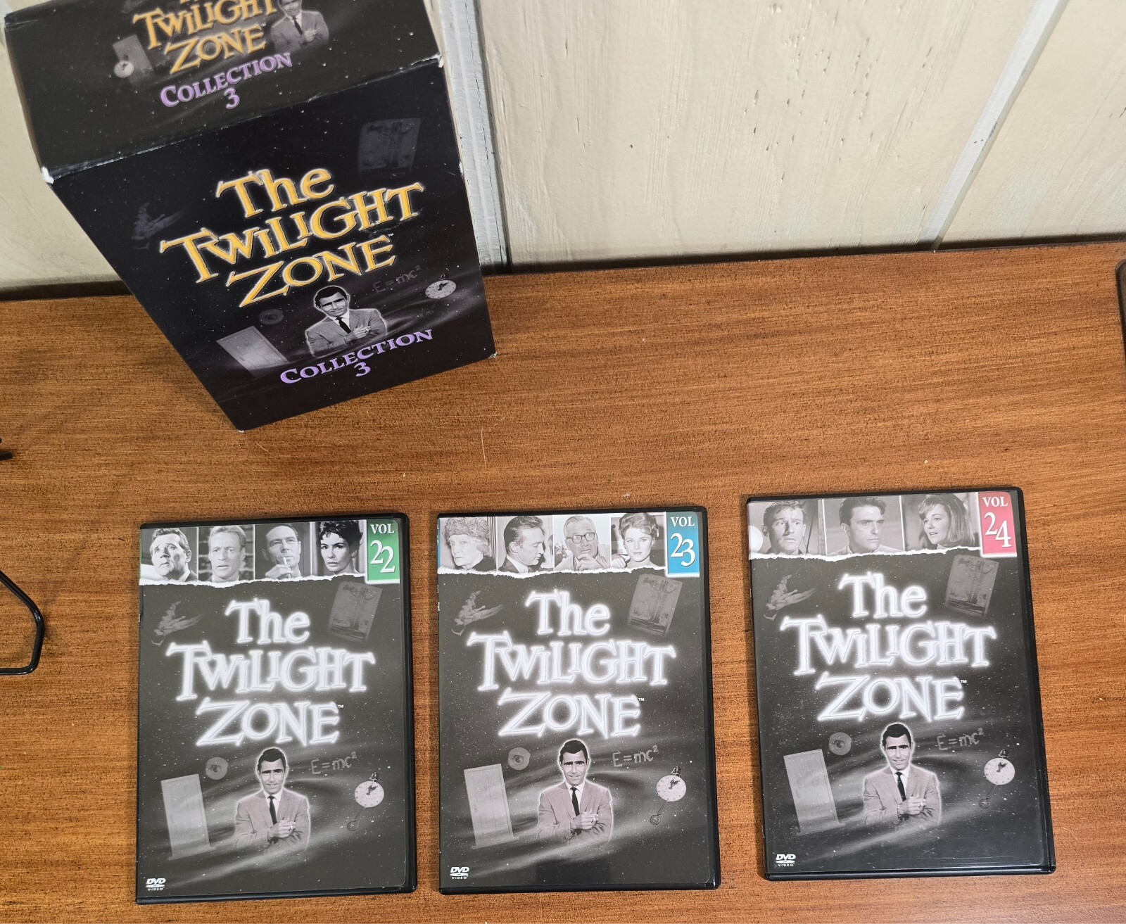 The Twilight Zone Collection 3 DVD 2002 Fantasy Horror TV Rod Serling 9-Discs