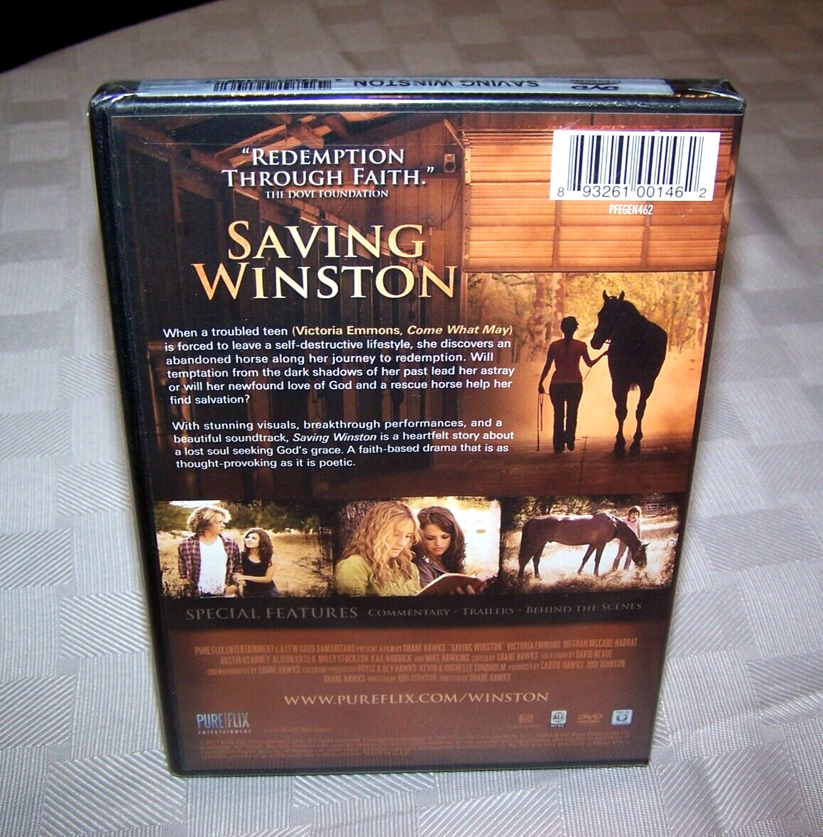 Saving Winston (DVD, 2011) Victoria Emmons, Meghan McCabe-Habrat New Sealed