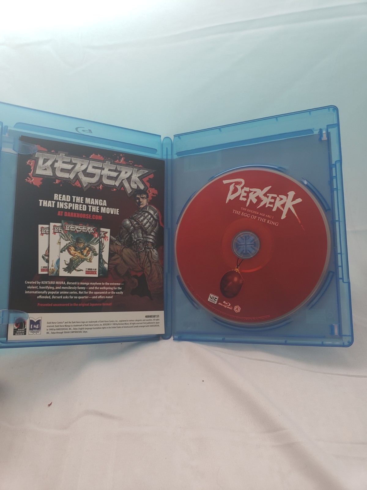 VIZ Media Berserk Golden Age Arc I Egg of the King Blu-ray Eng Subs