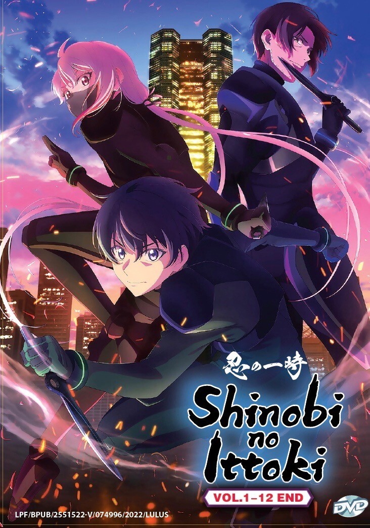 Shinobi no Ittoki (VOL.1-12 End) ~ All Region~ English Dubbed Version ~Anime DVD