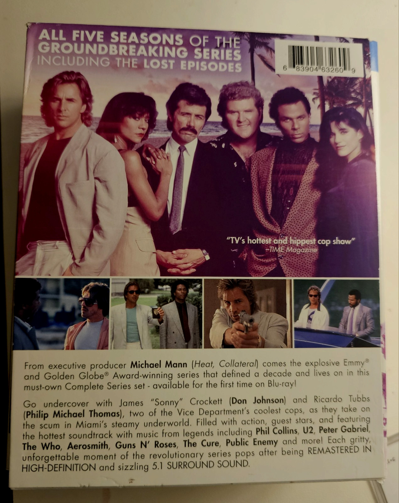 Miami Vice The Complete Series Blu-ray Seasons 1-5 TV Crime Drama