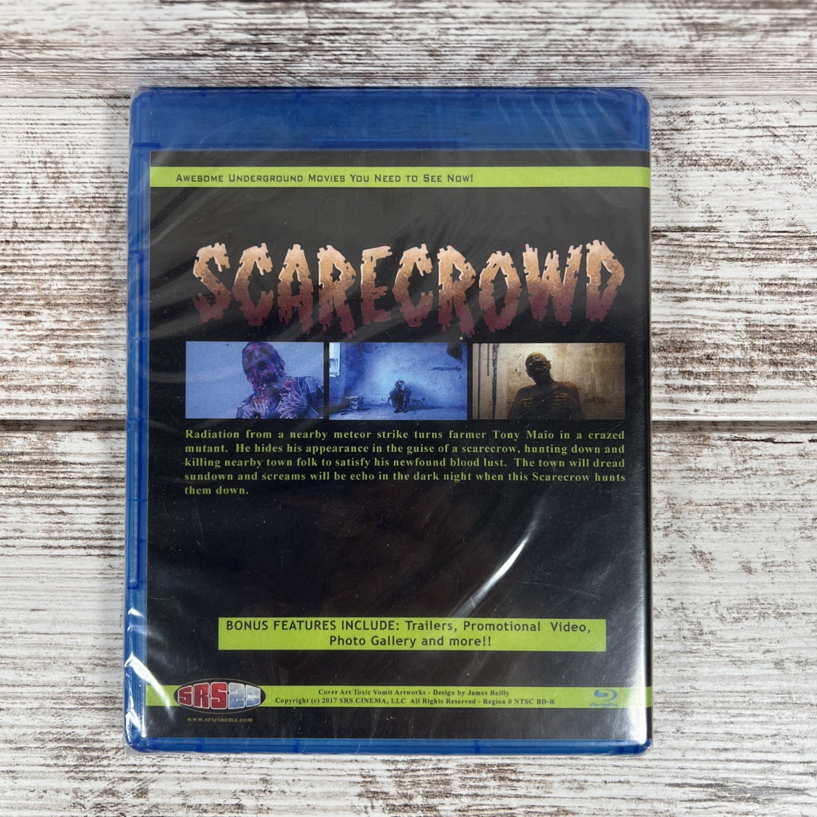 Scarecrowd (Blu-Ray 2015) SRS Cinema Horror (NEW/NIB)