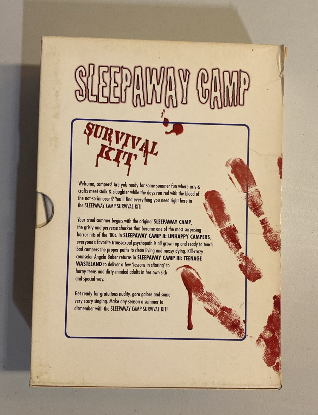 The Sleepaway Camp Survival Kit (2002) & Return To Sleepaway Camp (DVD, 2008)