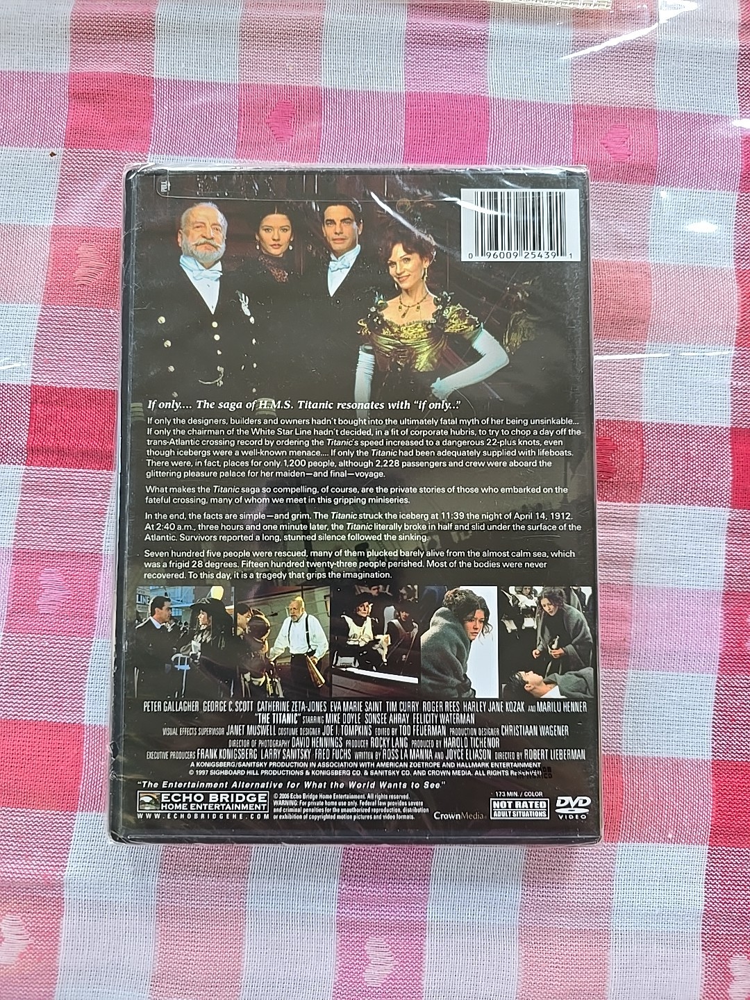 The Titanic – DVD By Catherine Zeta Jones,George C Scott –