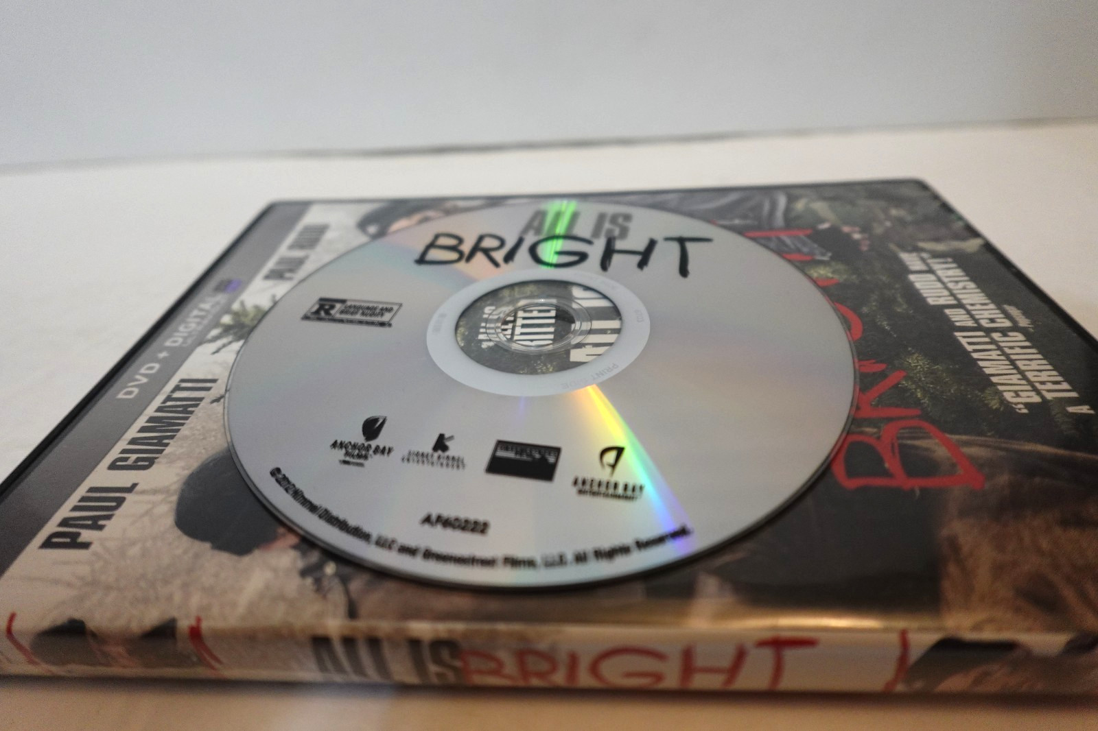 All Is Bright (Paul Giamatti, Paul Rudd) DVD (no digital)