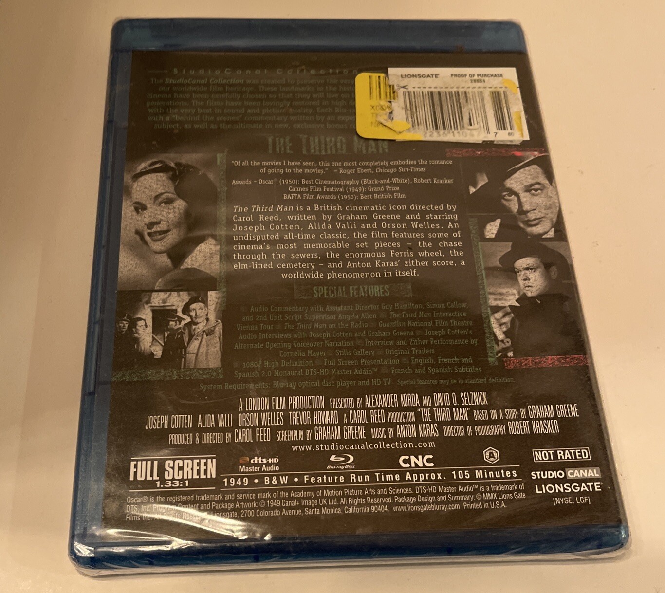 The Third Man [Blu-ray]