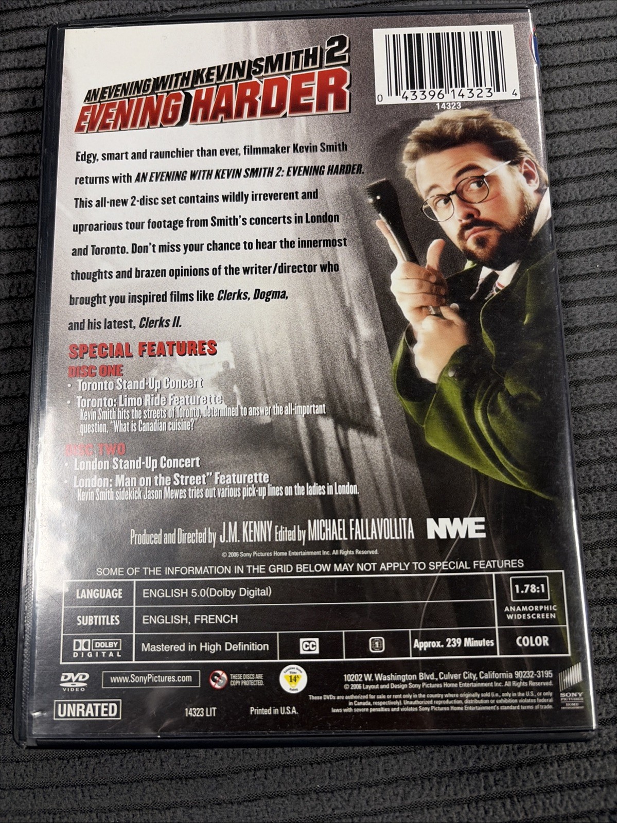An Evening with Kevin Smith: Evening Harder (DVD, 2006, 2-Disc Set) —