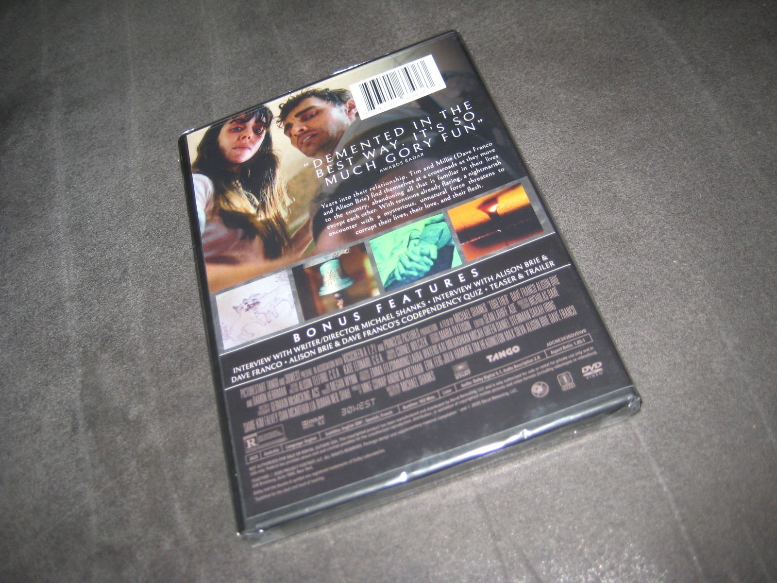 TOGETHER (DVD 2025) BRAND NEW – RATED R – WIDESCREEN – HORROR – THRILLER
