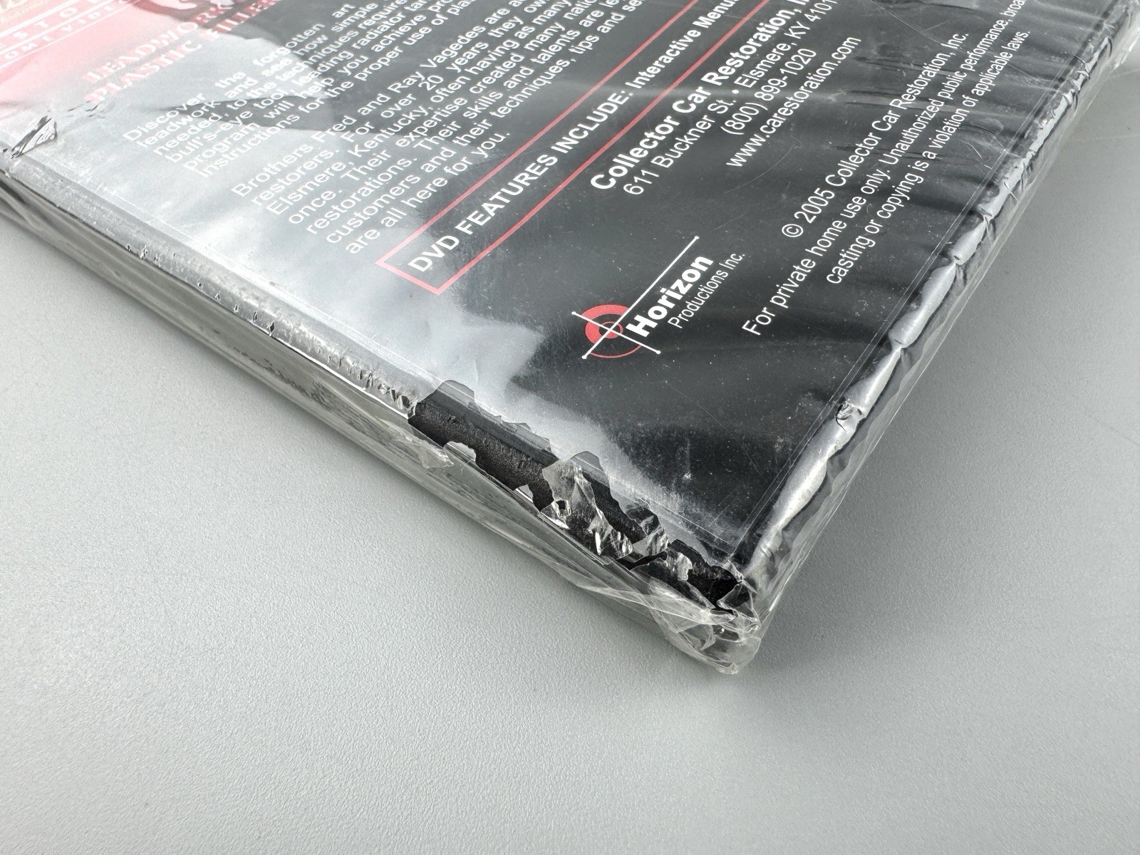 Eastwood Automotive Restoration Leadwork & Plastic Fillers Disc Four (DVD, 2005)