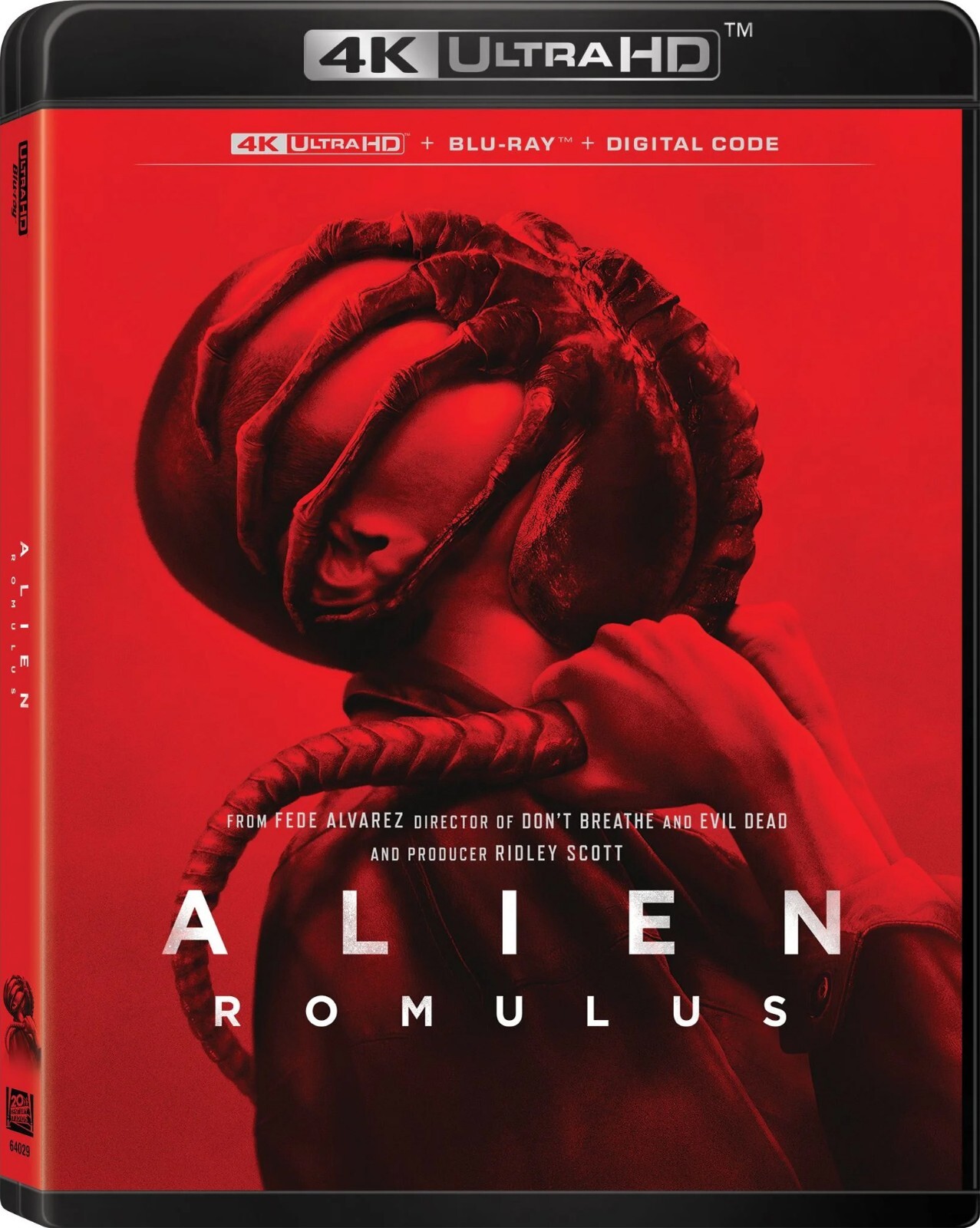 Alien: Romulus Ultra 4k Blu-ray+Blu-ray+Dig Region Free Ships Promptly