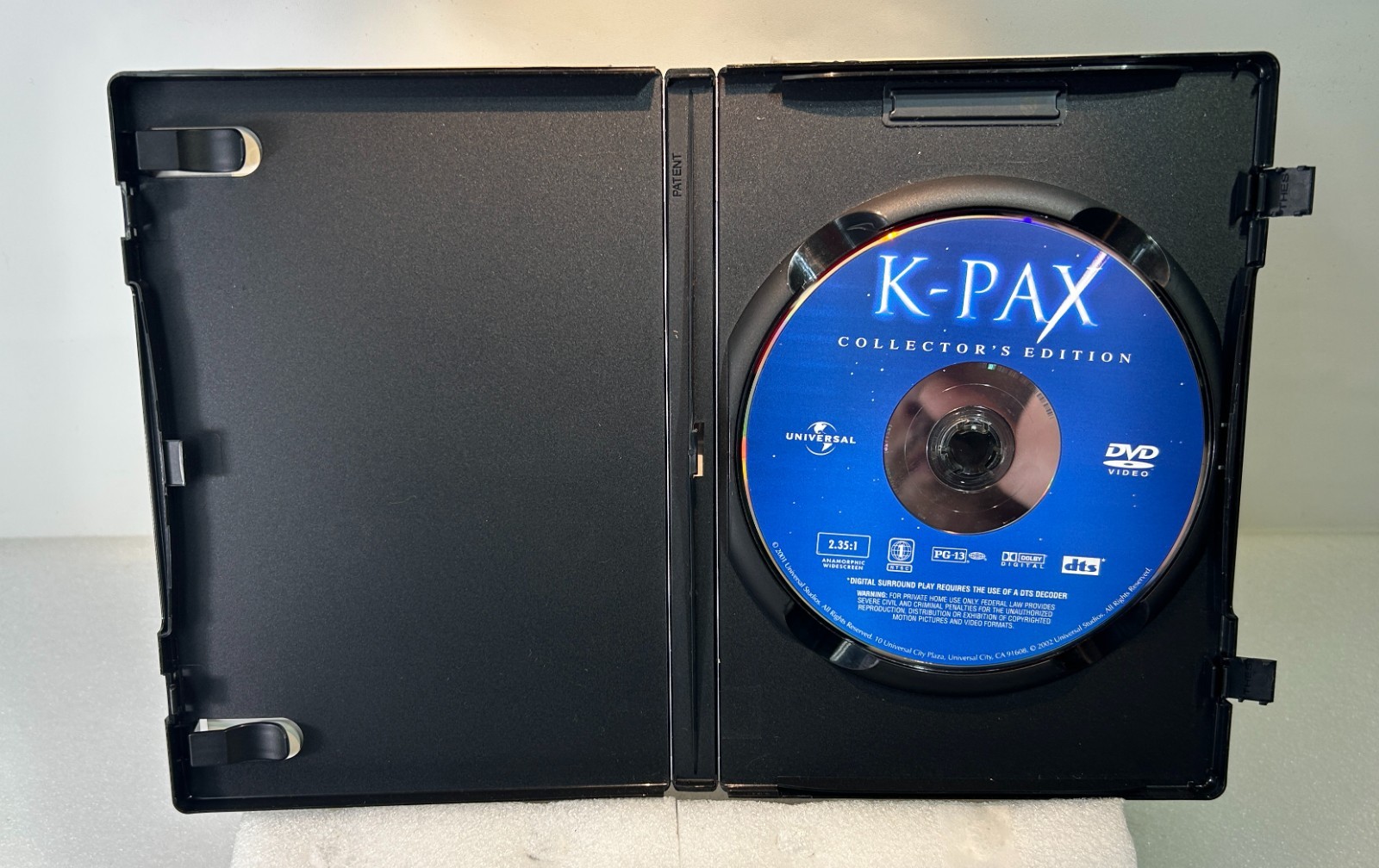 K-Pax (DVD, 2001, Wide) With Case, Tested