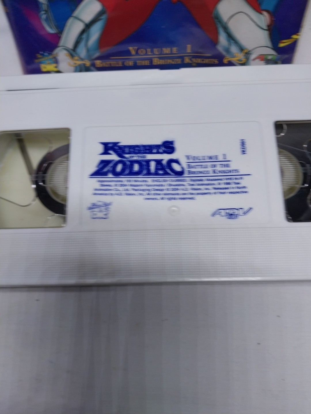 Knights of the Zodiac Vol. 1 Battle of the Bronze Knights Vhs