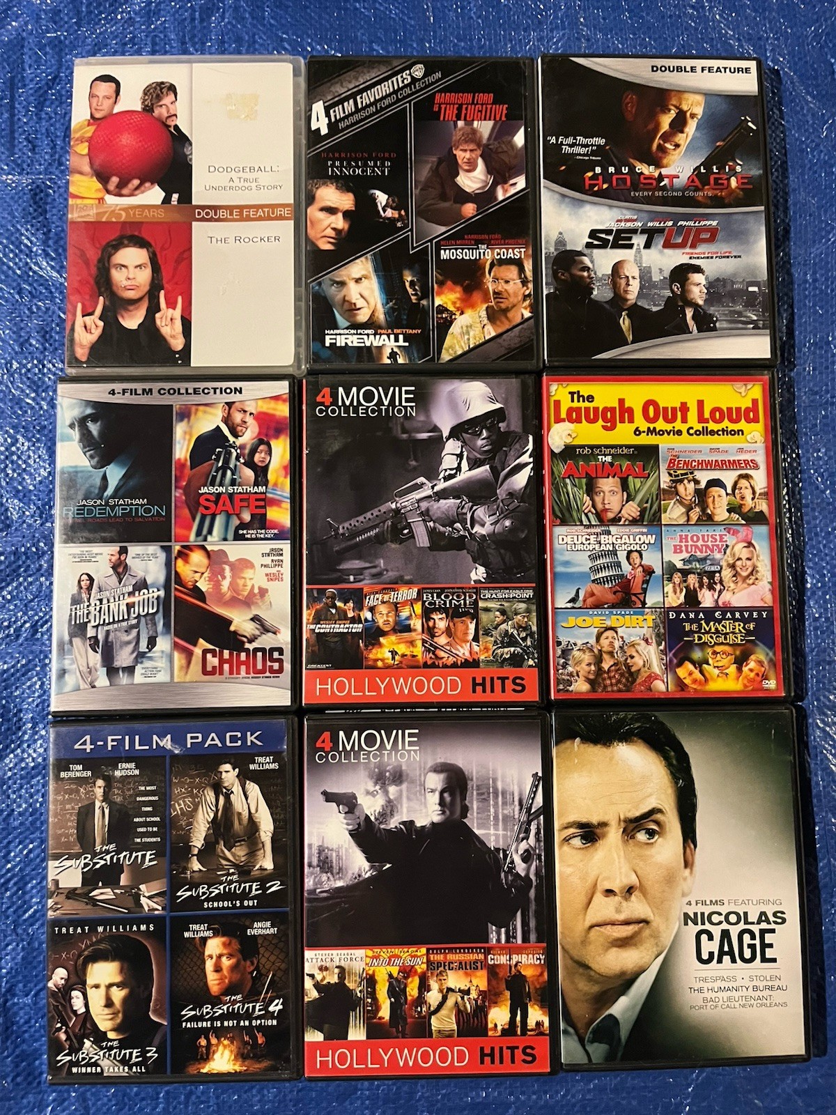#11.5 Action Comedy 80’s 90’s DVD LOT PICK & CHOOSE $5 Flat Combined Shipping