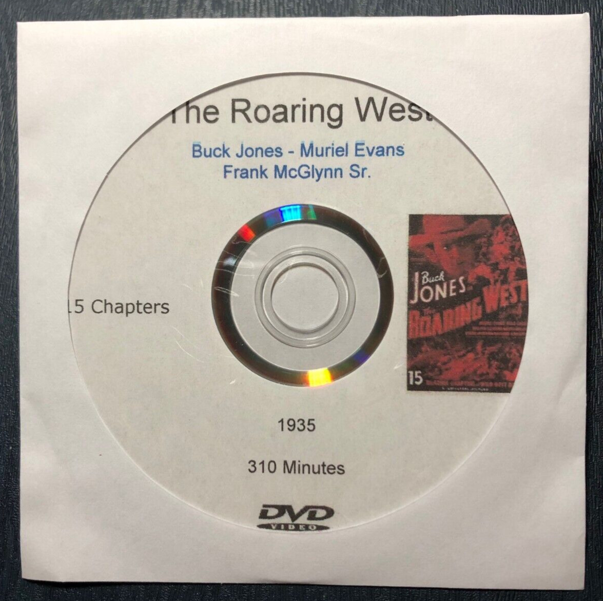 The Roaring West – Classic Cliffhanger Movie Serial DVD Buck Jones