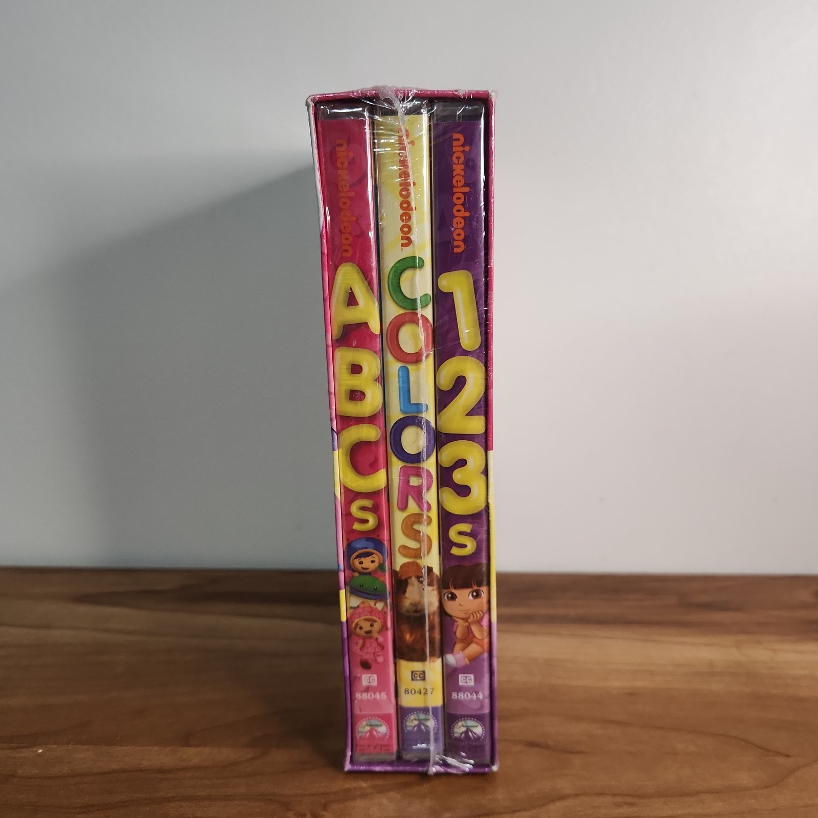 Let’s Learn 3 Pack: 123s & Abcs & Colors Nickelodeon Nick Jr Dora DVD New Sealed