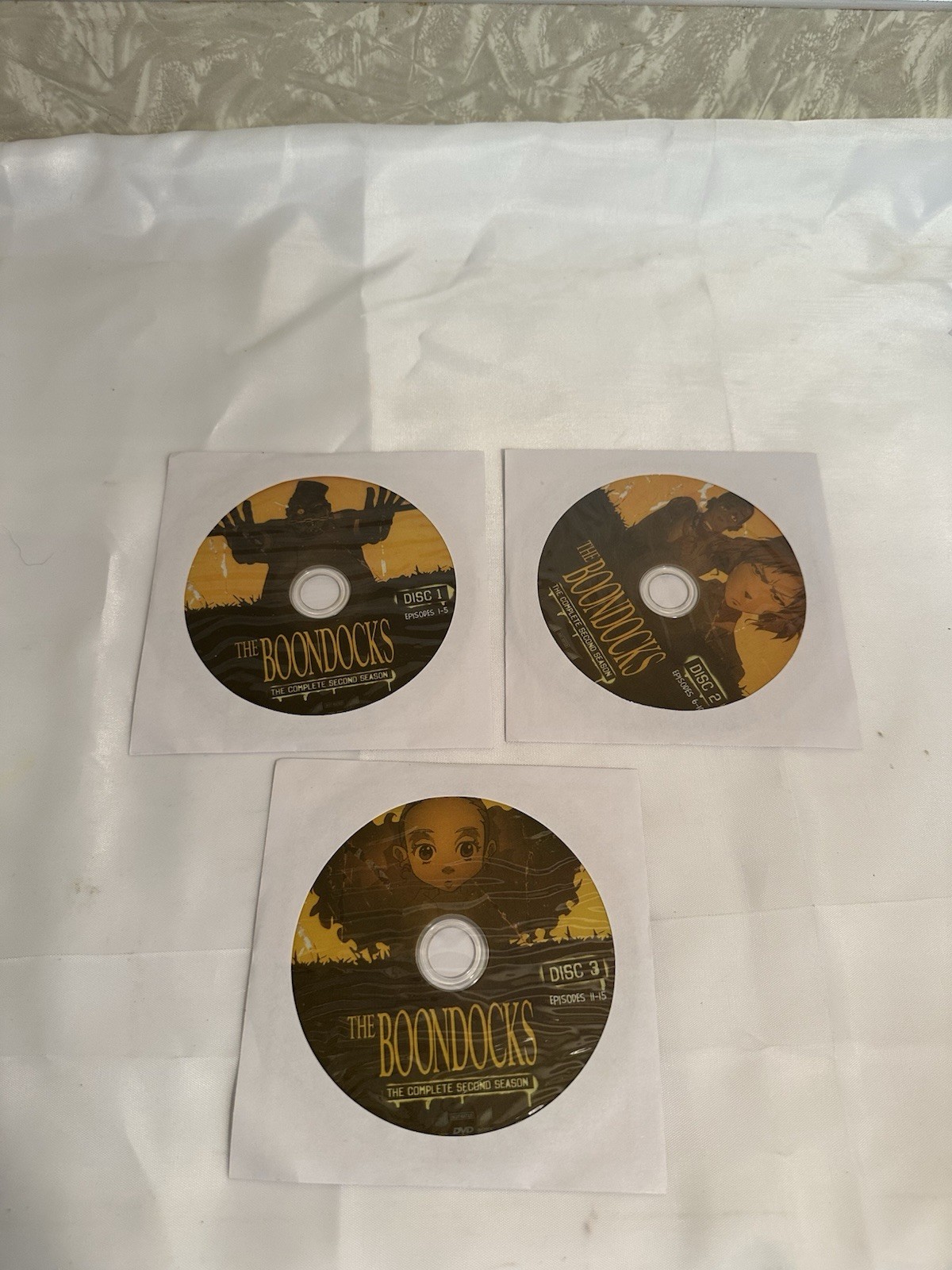 The Boondocks – Complete Series (DVD ONLY -Disc Sets) Seasons 1-4