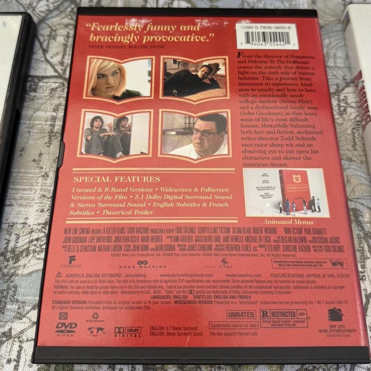 Todd Solondz’s Storytelling 2001 DVD