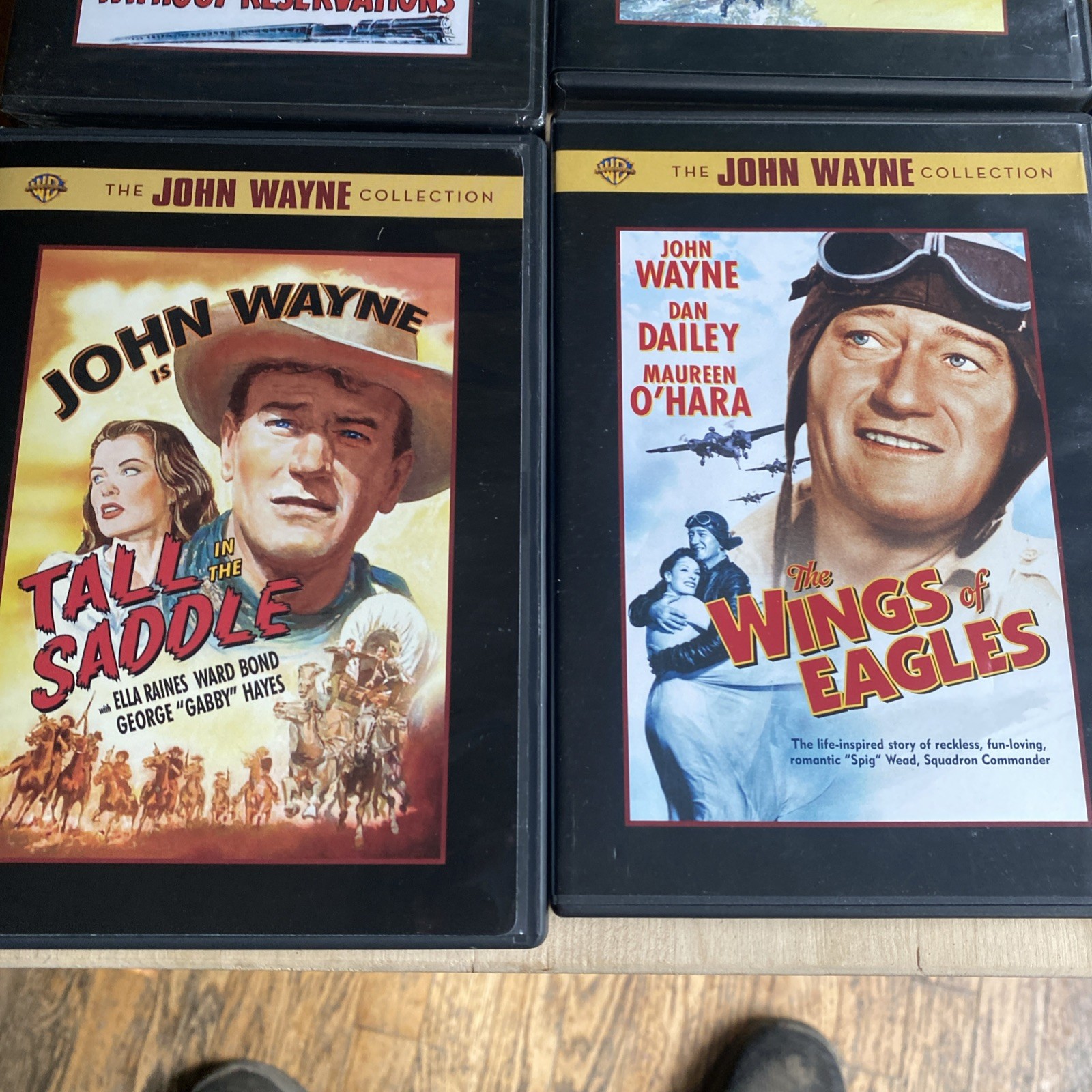 Lot of 9 – John Wayne Classic Films DVD’s – WB John Wayne Collection – Nice