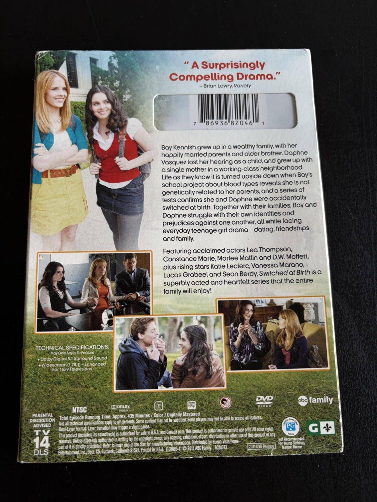 Switched at Birth: Volume One – DVD TV Series ABC Family Show Special Edition