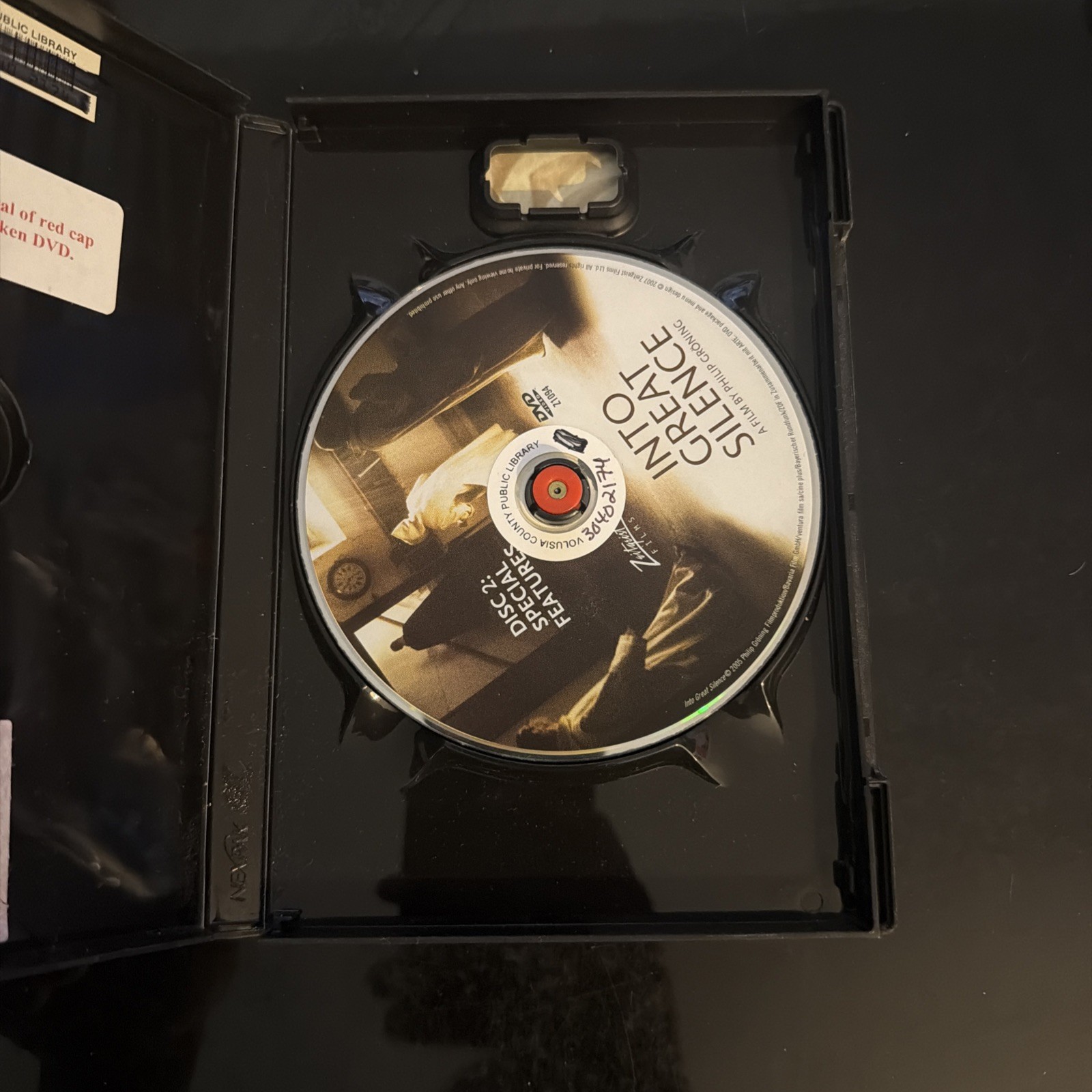 Into Great Silence (DVD, 2005) 2-Disc Set Philip Groning Zeitgeist SCRATCH FREE