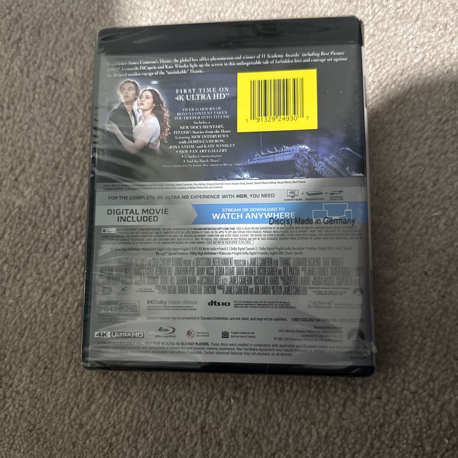 Titanic (Ultra HD, 1997)